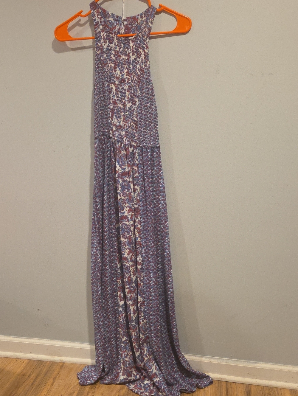 #25 Japna Paisley Patterned Maxi Dress - Sleeveless Summer Dress
